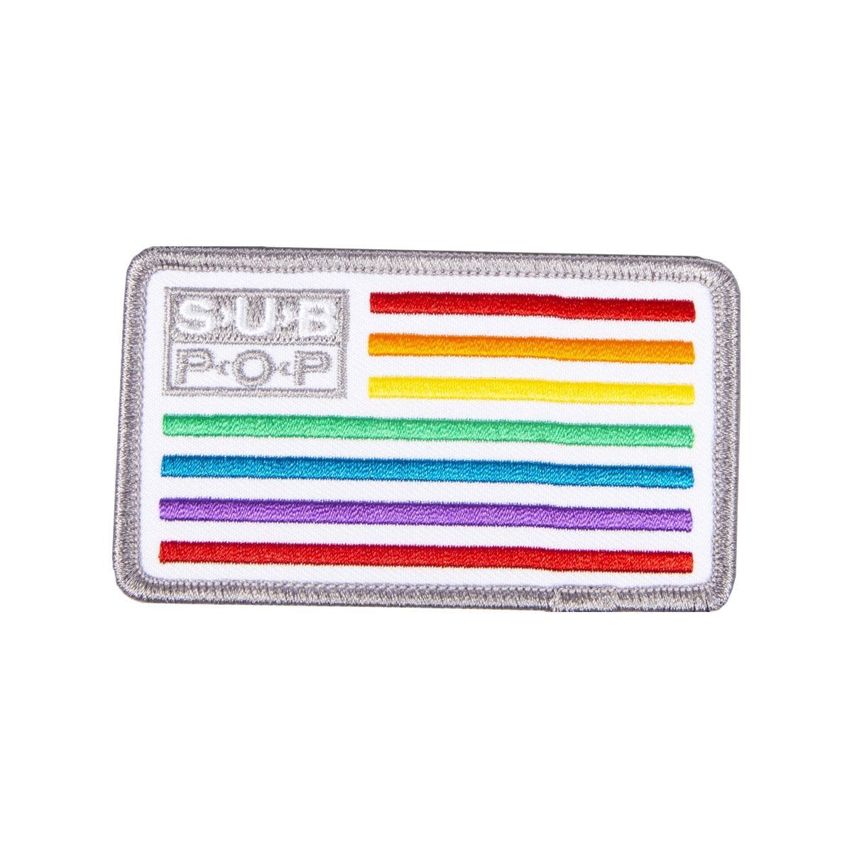 Rainbow Flag Patch – Sub Pop Direct